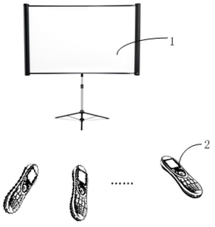 Remote-end suspension touch control equipment and method for nine-axis inertial directional input device