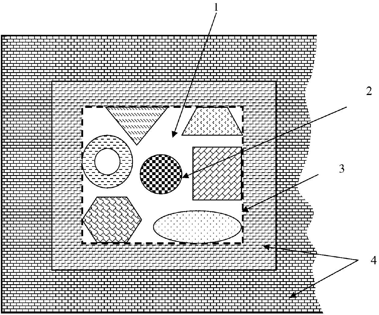 Radiation shield calculation method based on coupling of Monte Carlo method and characteristic line method