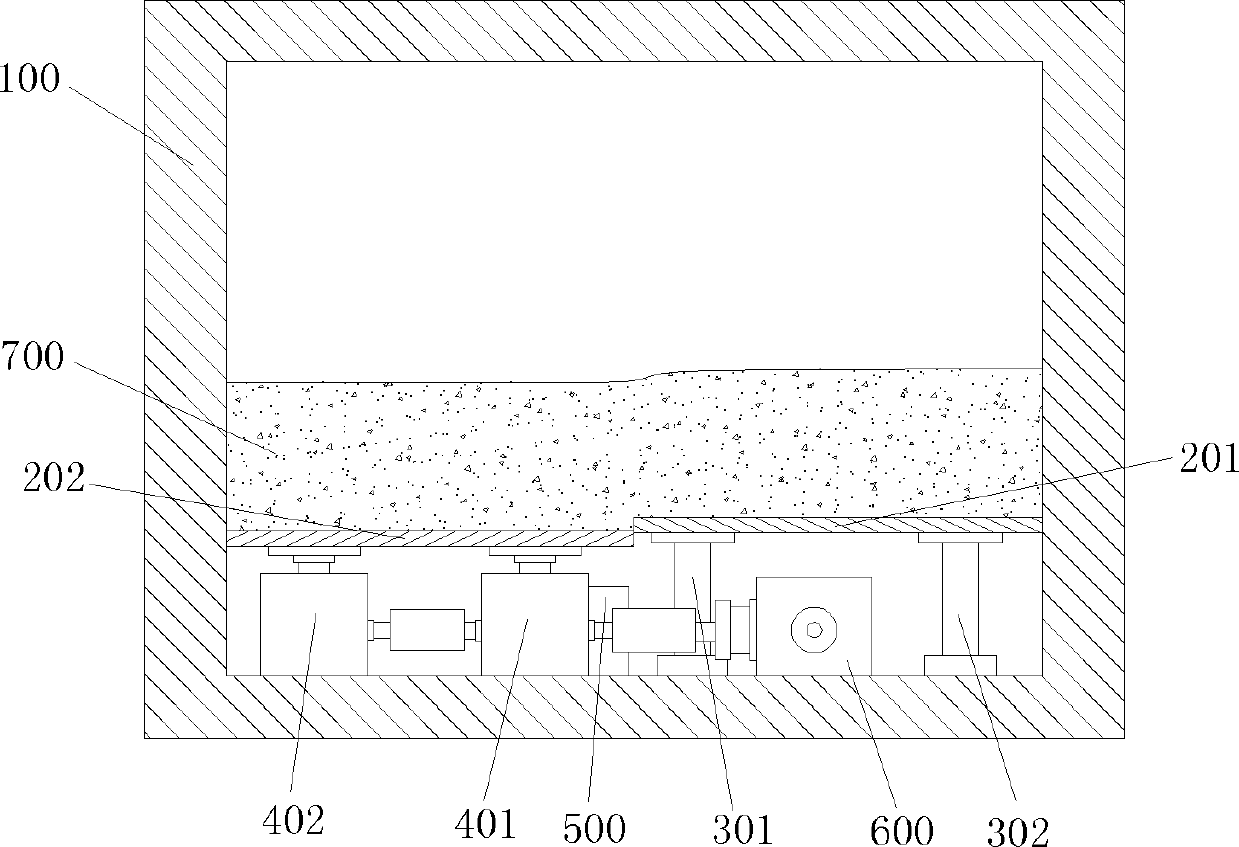 Model differential settlement controlling device of geotechnical centrifuge test