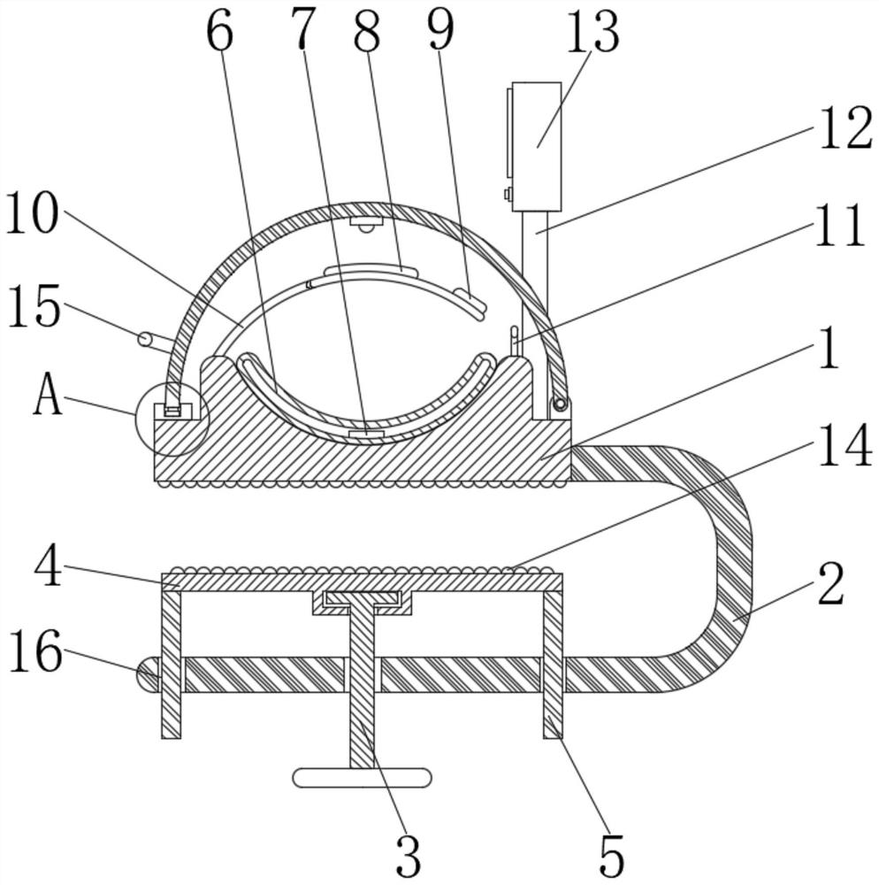 Protective stent device for hemodialysis puncture part