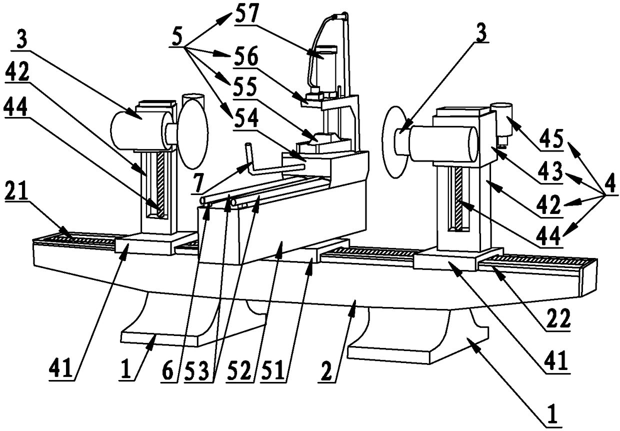 Fully automatic double-ended saw