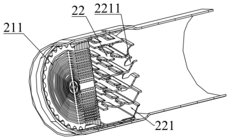 Mixer integration device, DPF system and vehicle