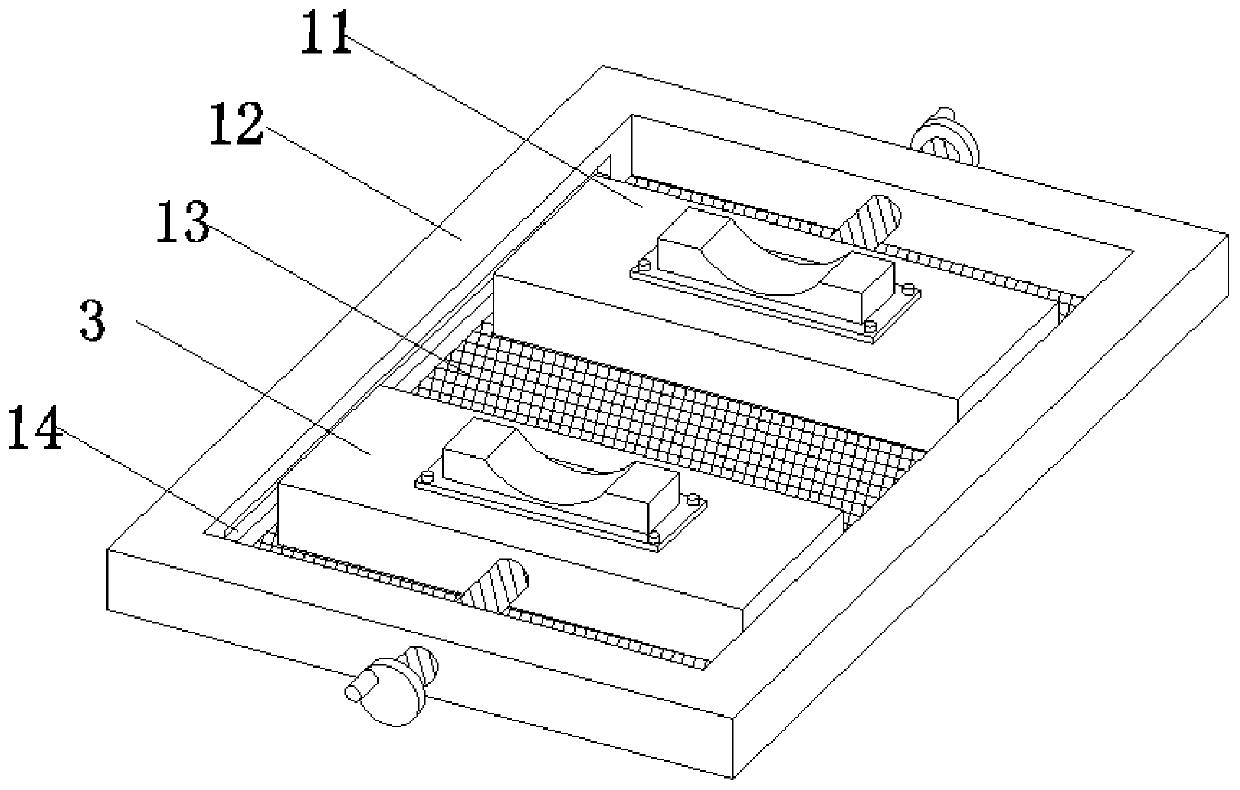 Motor mounting equipment capable of self-adaptively adjusting support balance according to uneven ground