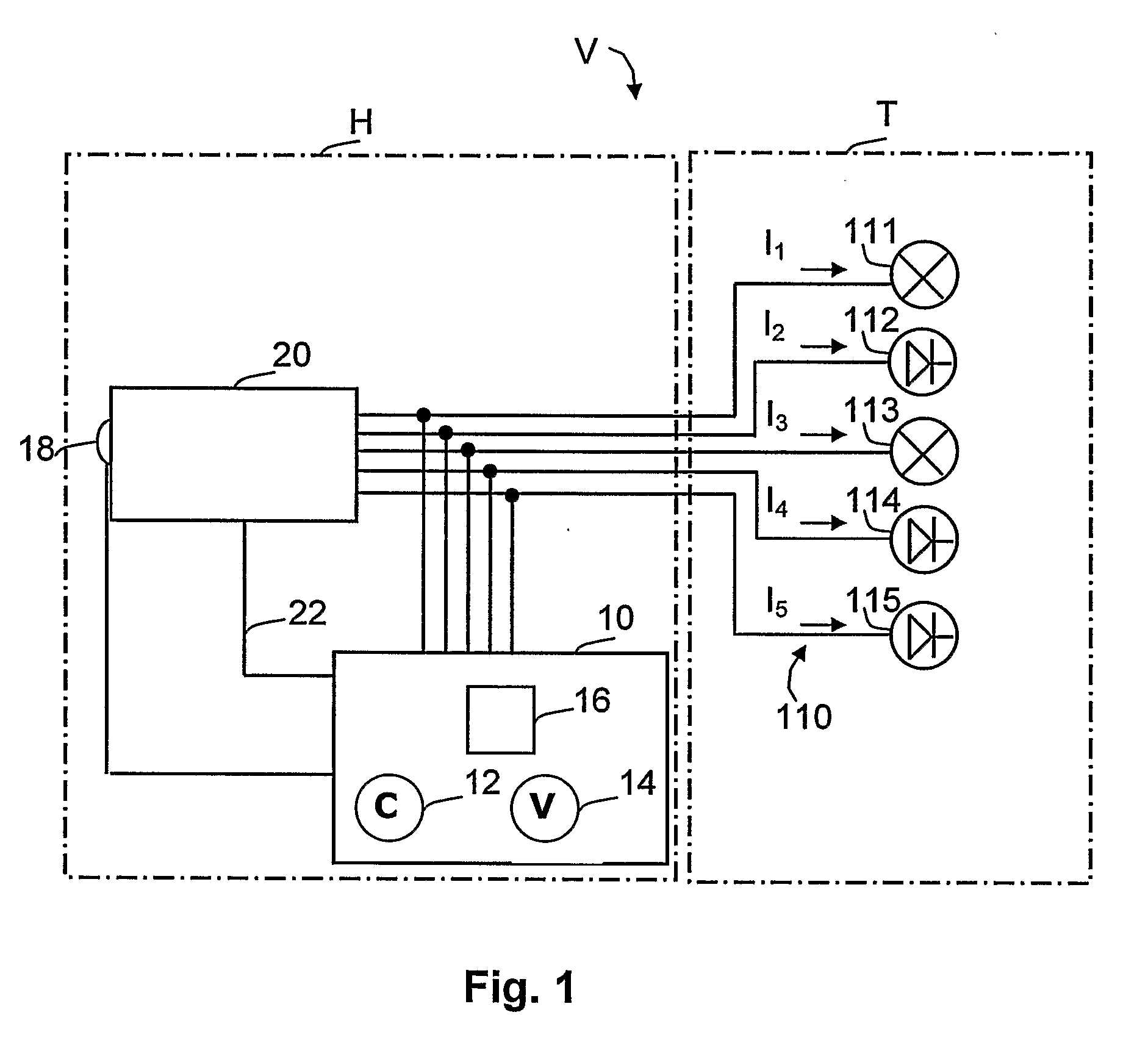 Method and a Device for Detecting Signal Lamps in a Vehicle