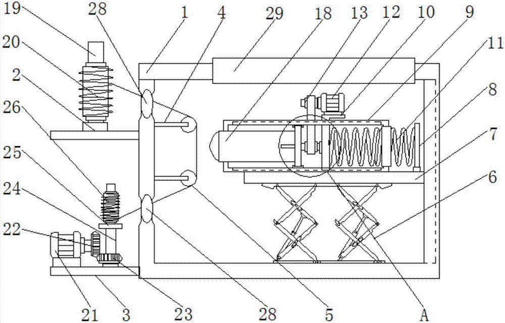 Waxing device for textile processing