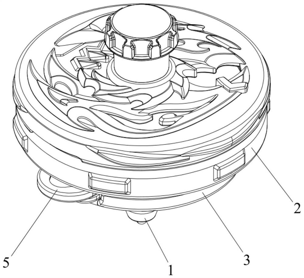 Spinning top toy