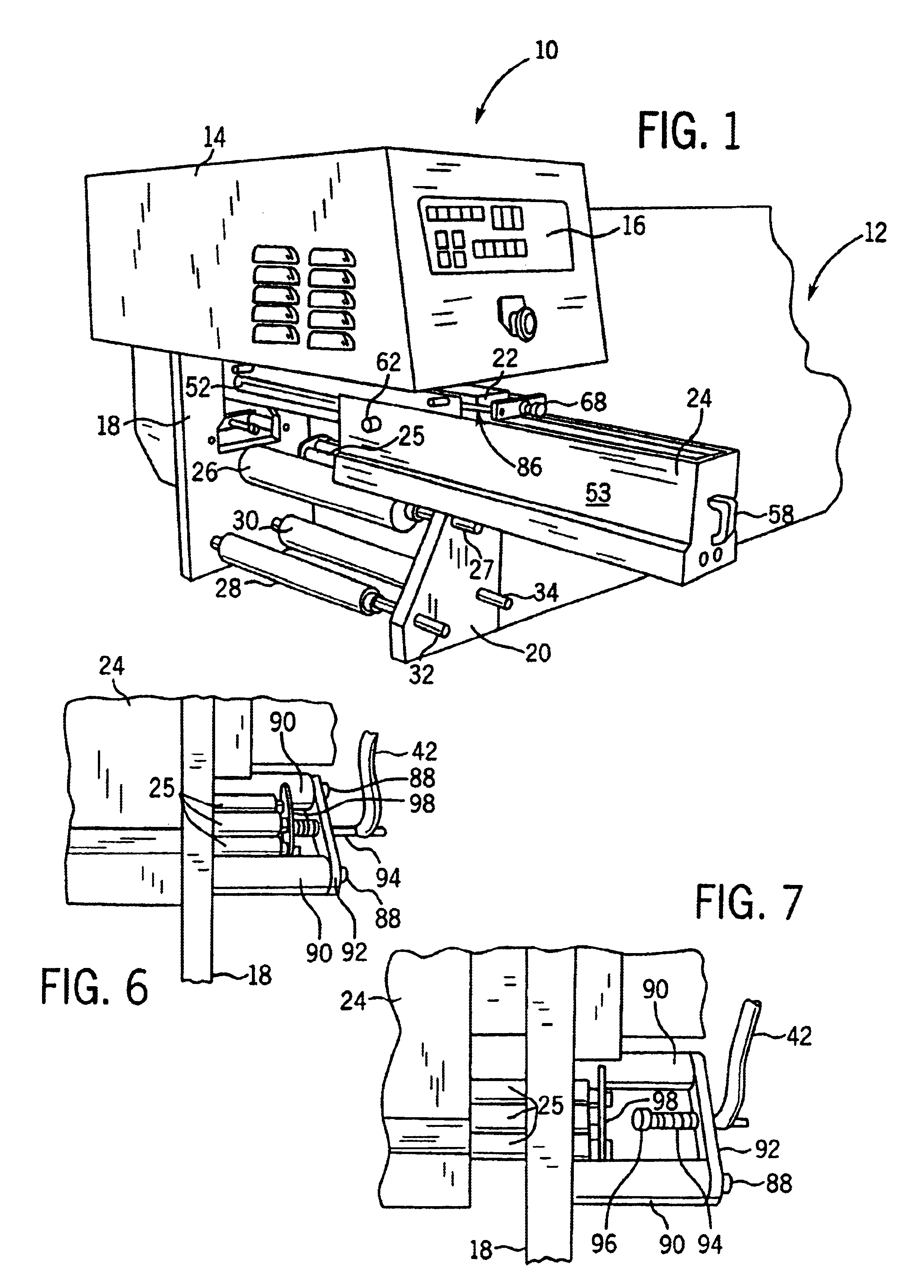 Narrow web corona treater