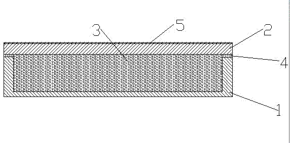 Light sound insulation plastic plate