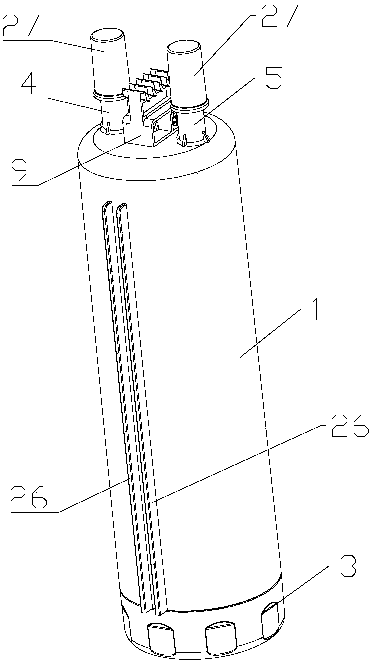 Filtration apparatus with characteristics of convenient installation and water leakage prevention