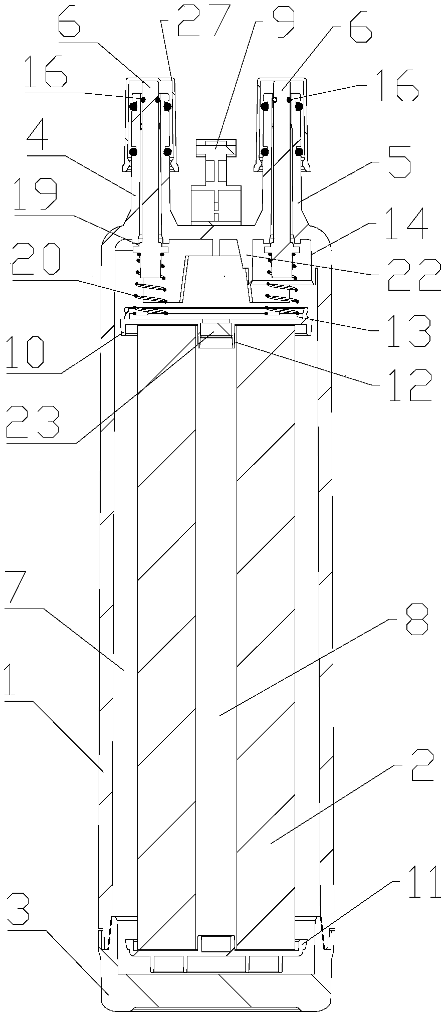 Filtration apparatus with characteristics of convenient installation and water leakage prevention