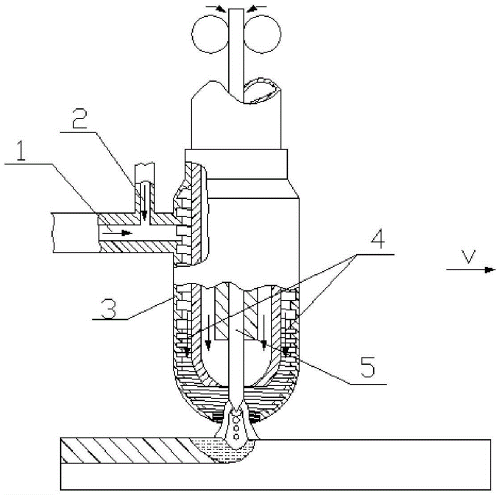 Device for 3D printing of high-nitrogen steel products through nitrogen arc and nitride