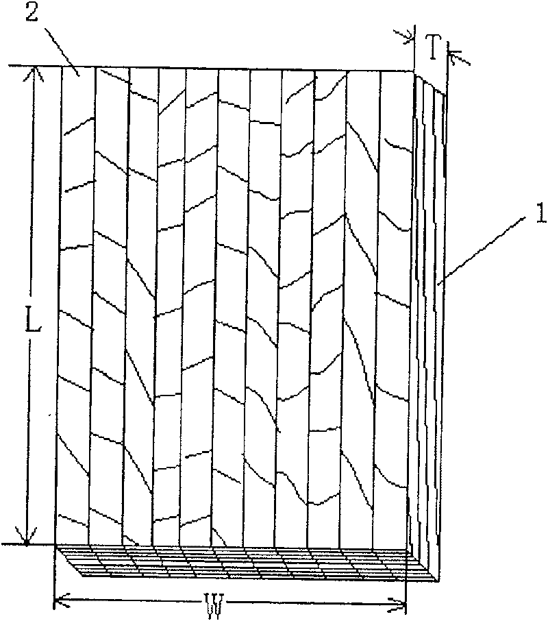 Bamboo composite art plate and method for producing same