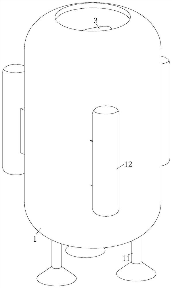 Environment-friendly dedusting device for cement plant