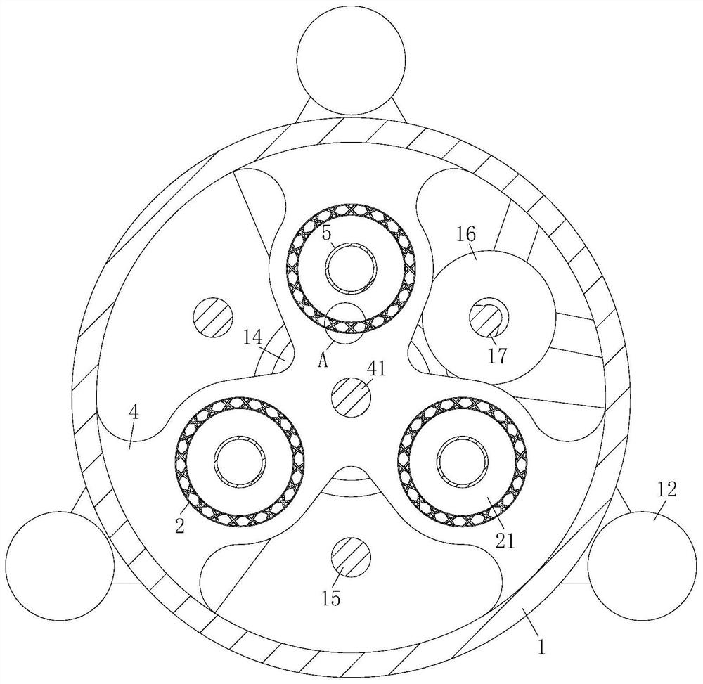 Environment-friendly dedusting device for cement plant