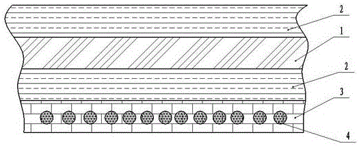 Grid fabric with good thermal insulation effect