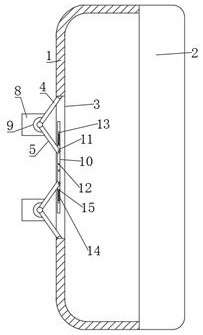 Mobile phone protective shell with heat dissipation function