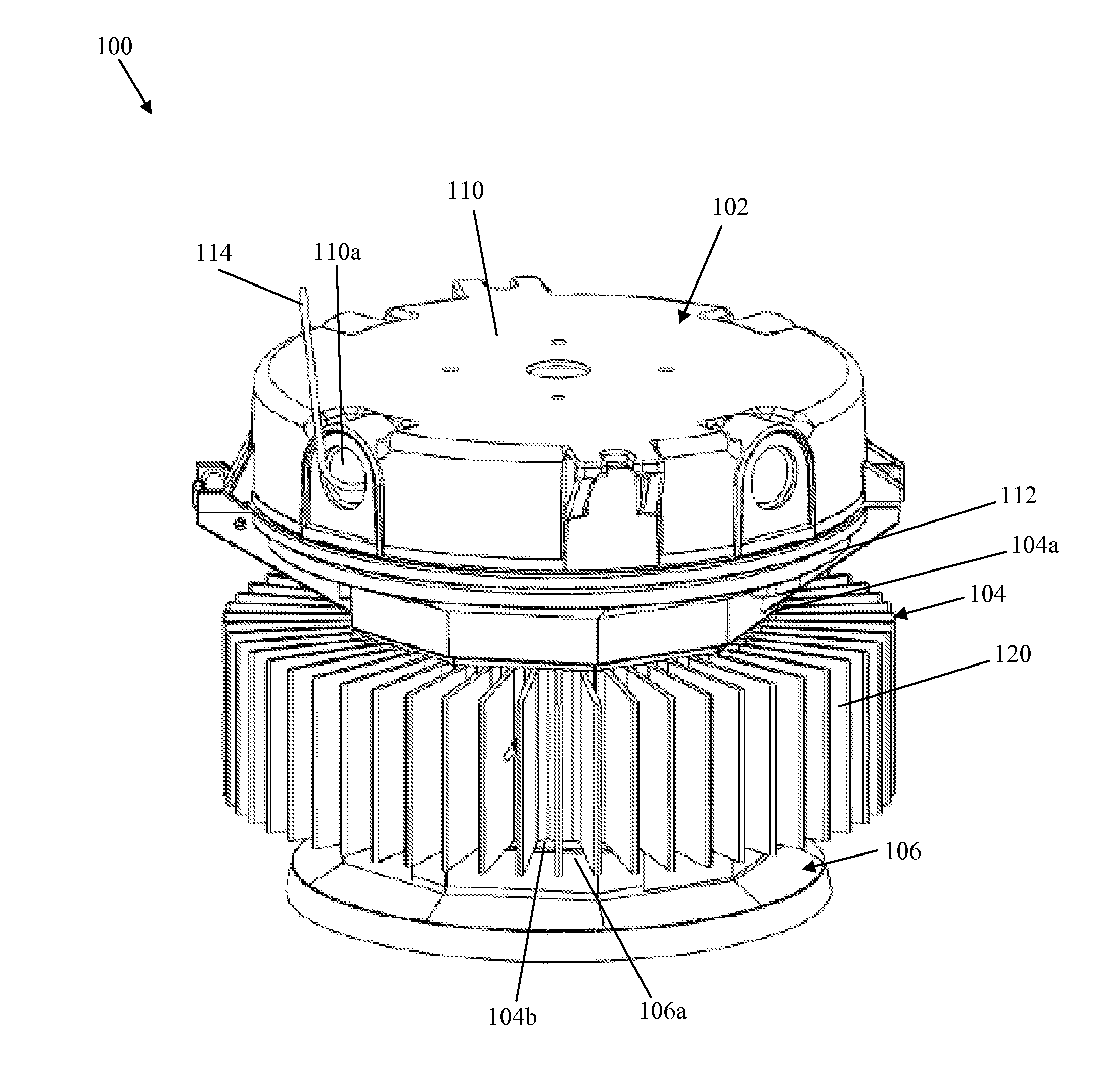 Lighting Assemblies Having Controlled Directional Heat Transfer