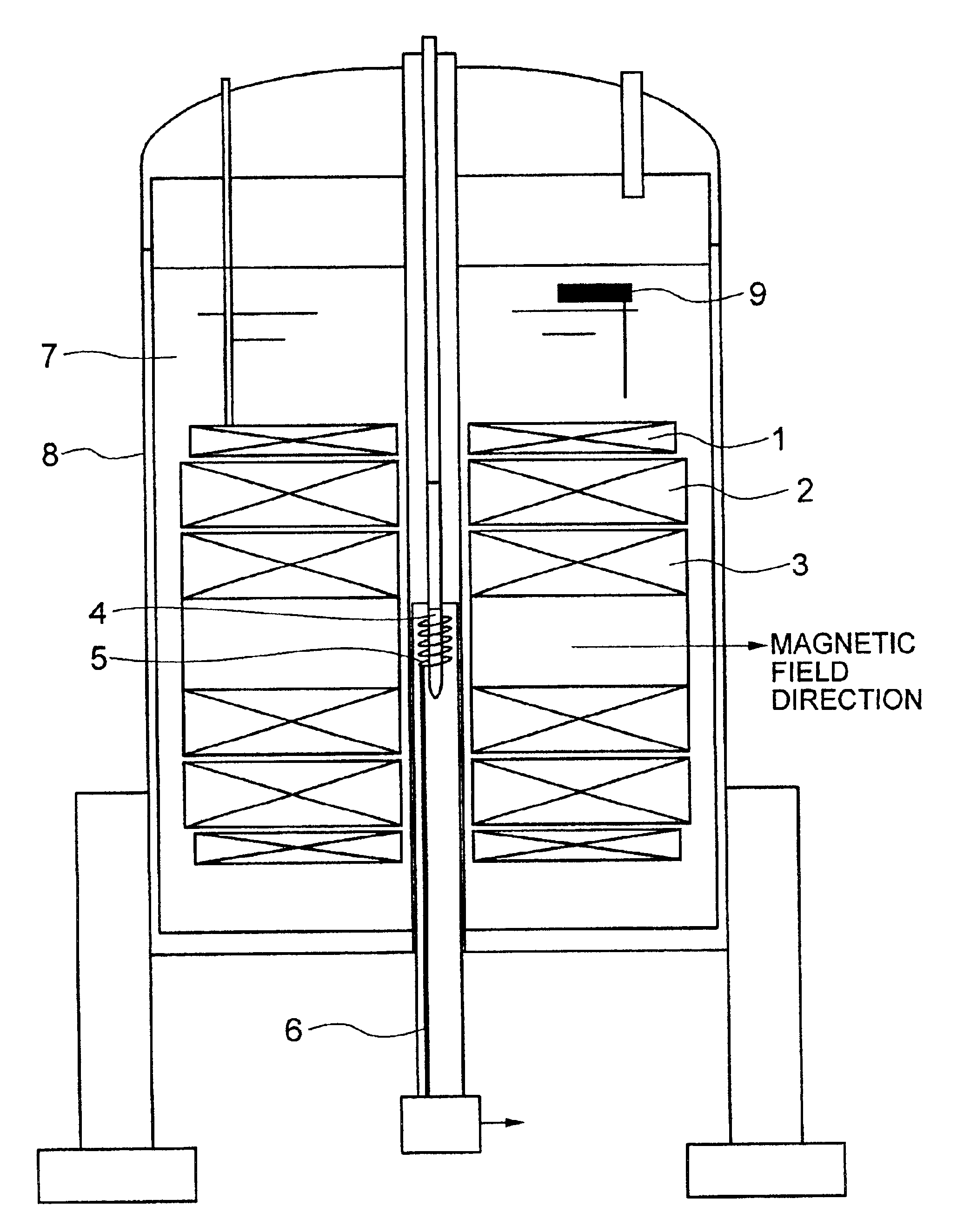 Nuclear magnetic resonance spectrometer for liquid-solution