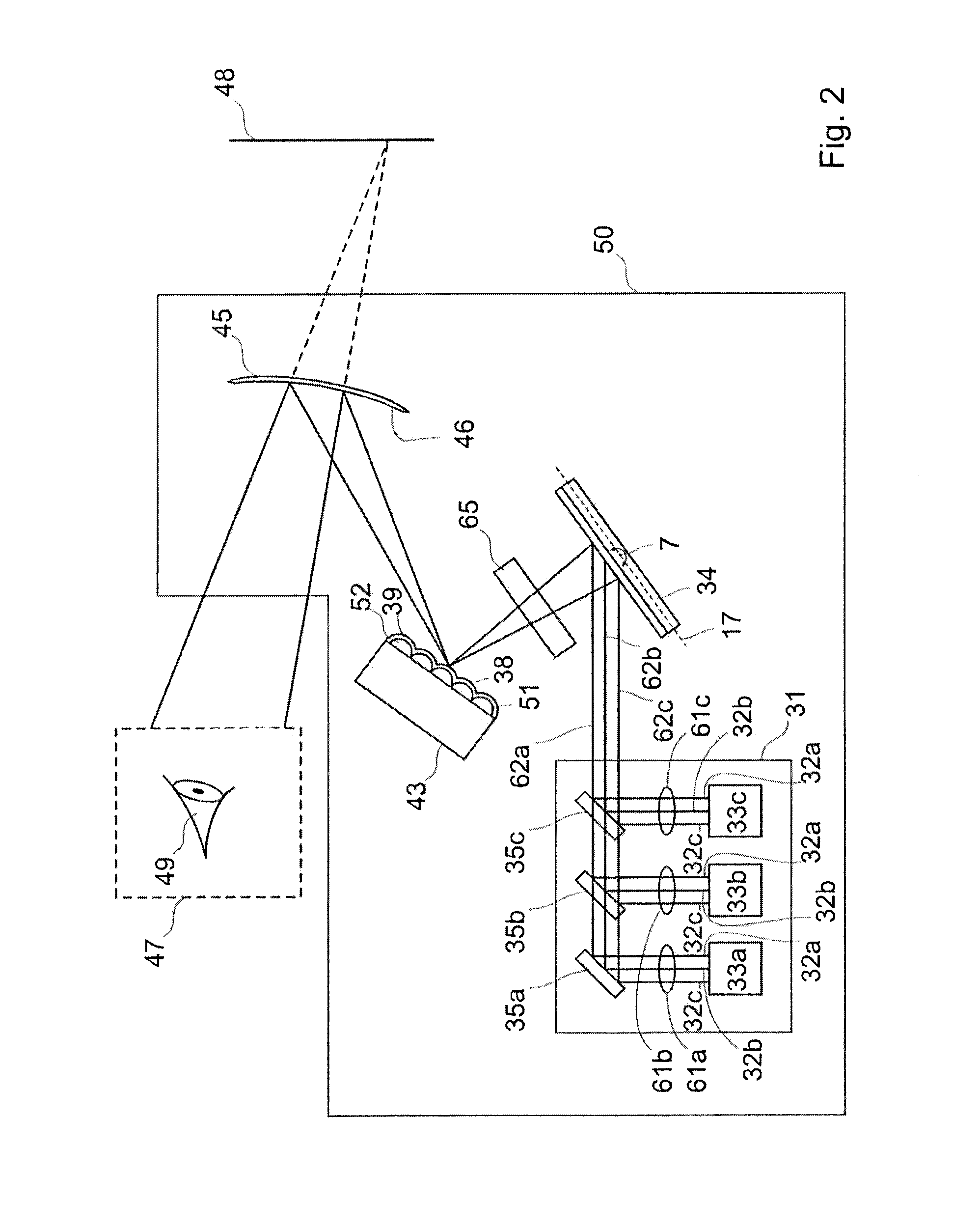 Projection device