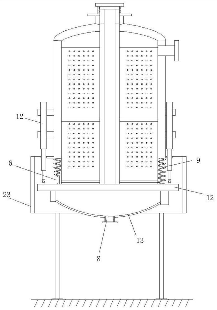 Photocatalytic water treatment device