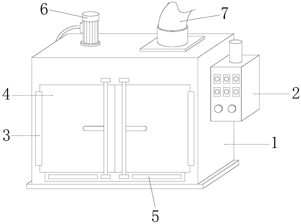 Drying box for precision casting