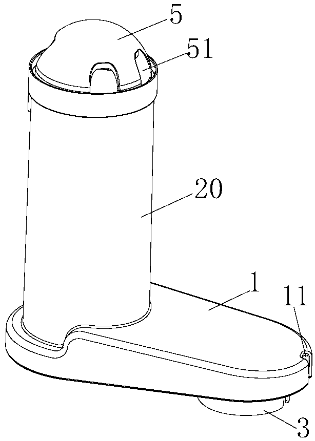 Water-adding humidifier for providing thermal fog