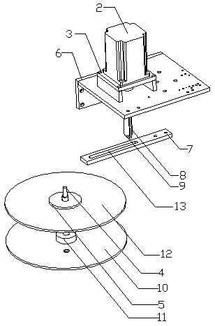 Straightening device for processing waste aluminum materials