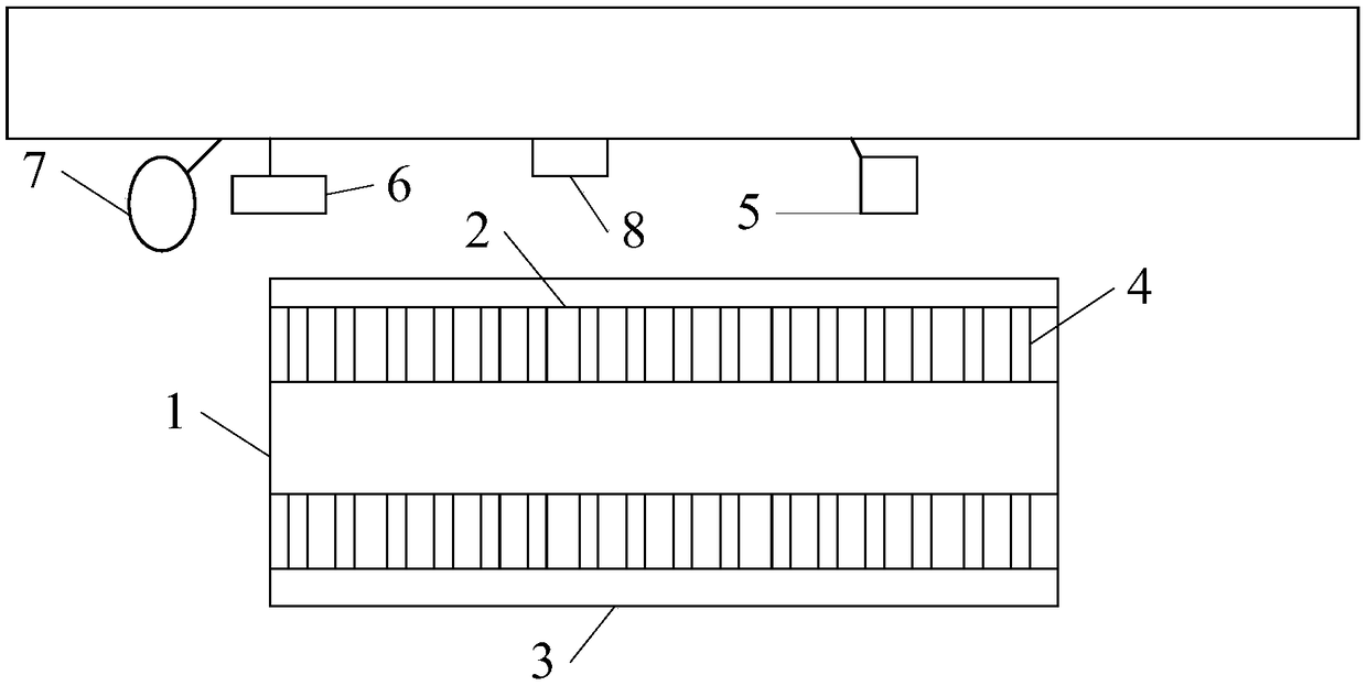 Underground parking lot parking charging processing method