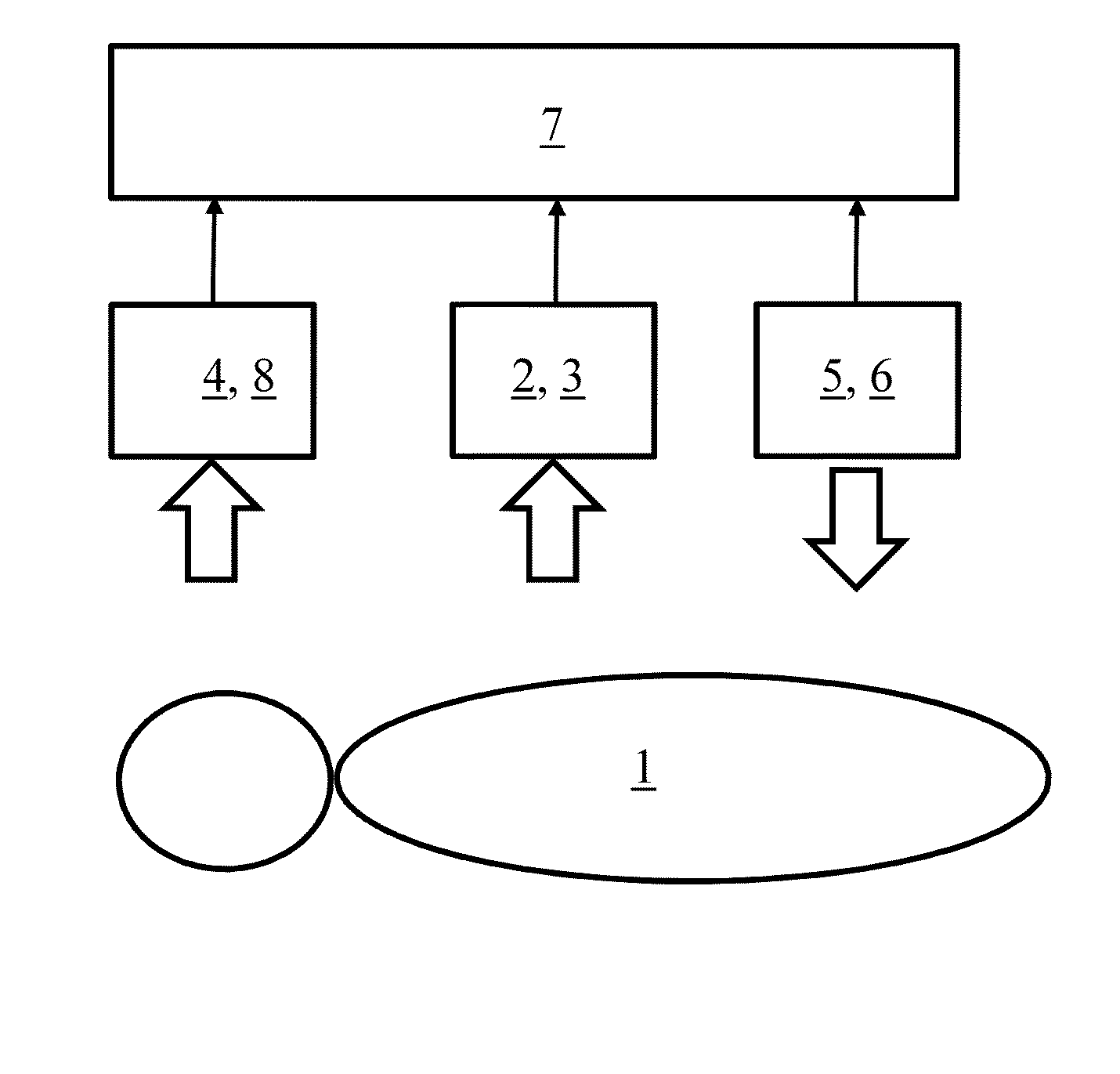 Appliance for performing anaesthesia or analgosedation, and method for operating an appliance for performing anaesthesia or analgosedation