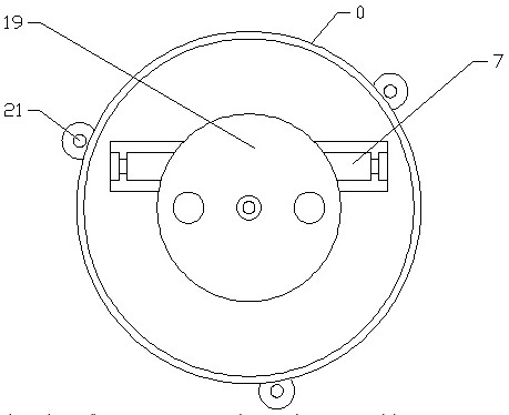 Small jack for pole climbing operation