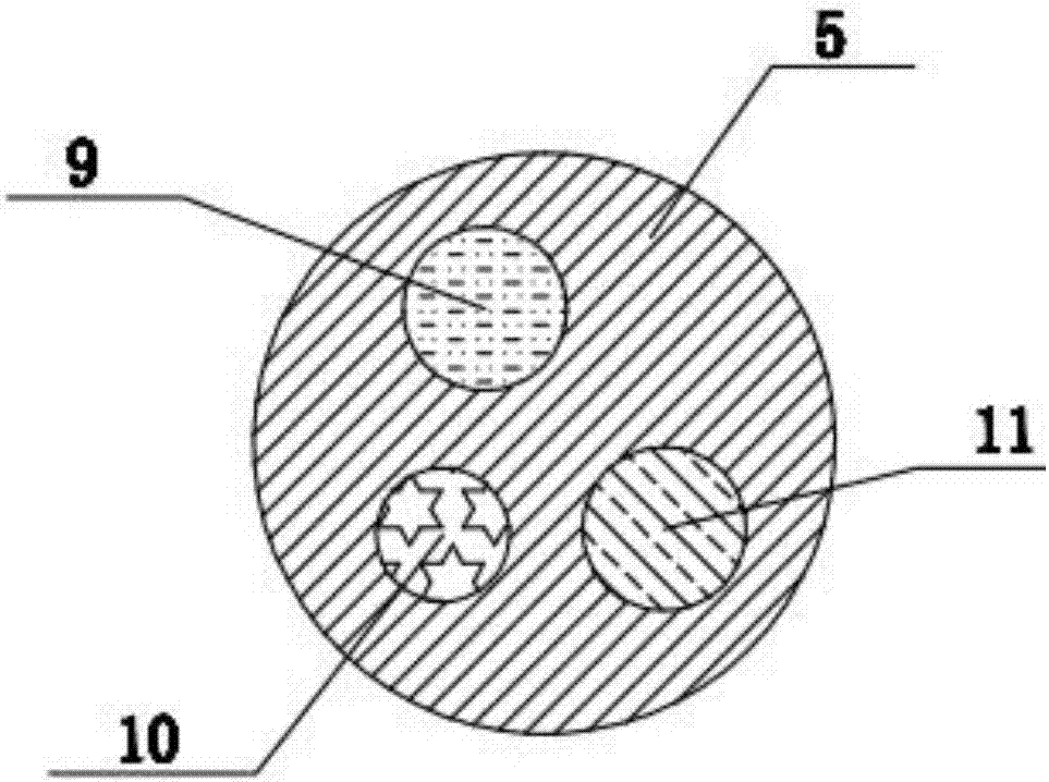 Laser surgery apparatus used for vascular surgery