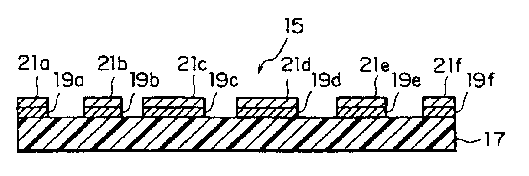 Wiring board comprising granular magnetic film