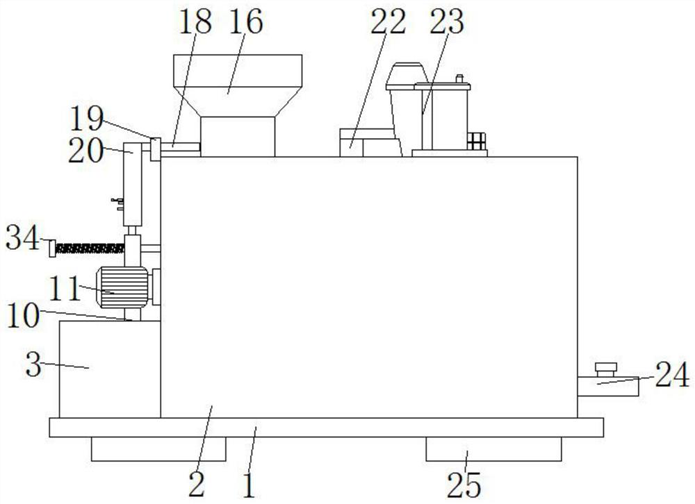 An environment-friendly crop crushing device