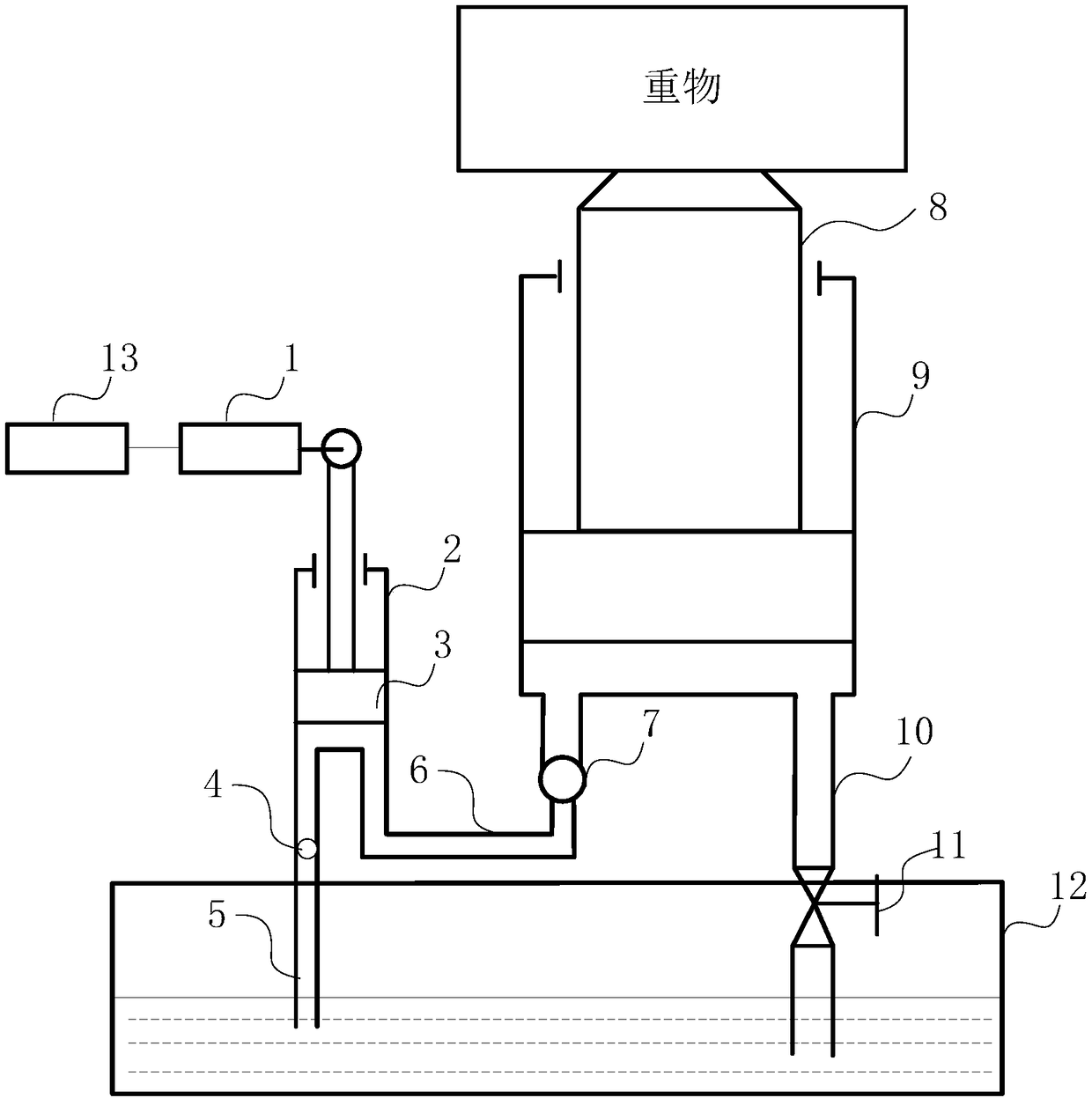 Electric hydraulic jack