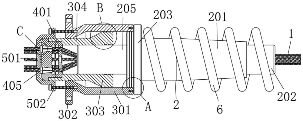 A kind of prestressed anchorage for highway bridge construction