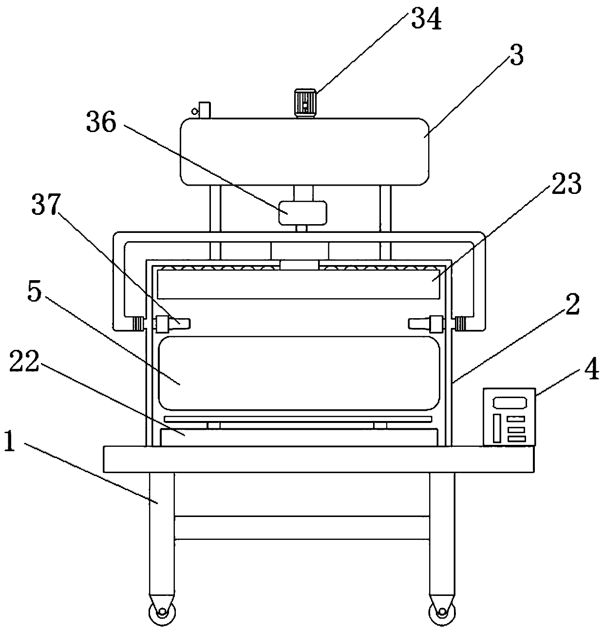 Immunization device for large-scale chicken farm