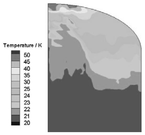 A Simulation Method of Spray Blending in Cryogenic Propellant Tank