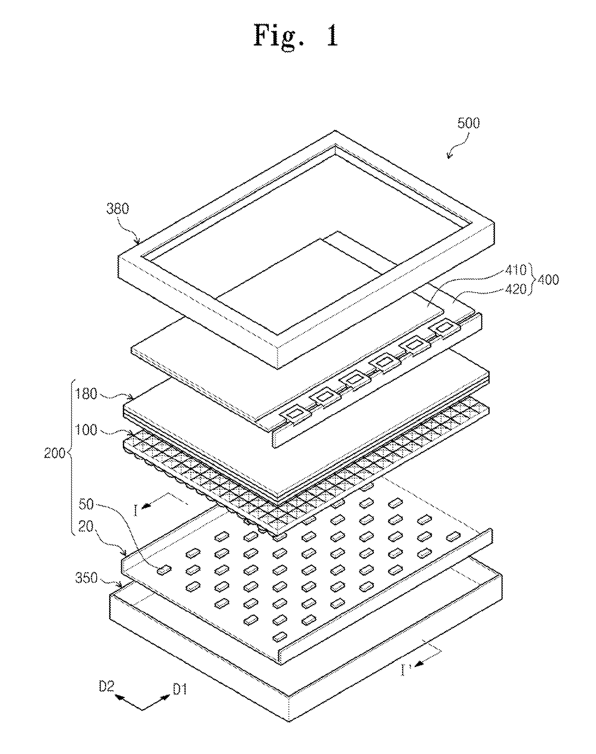 Backlight assembly and display apparatus having the same