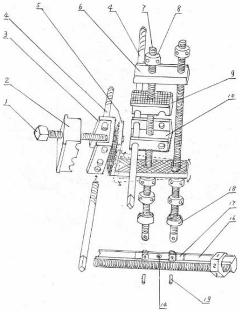 Mechanical dual-upper-limb dynamic comprehensive restoration of multi-segment bone deformity external fixation bracket