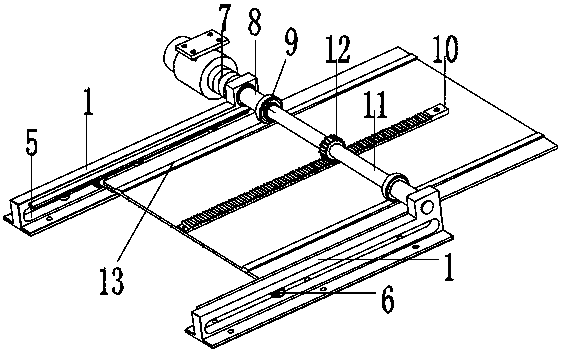 A guide device for a telescopic pedal assembly, a telescopic pedal assembly, and a vehicle