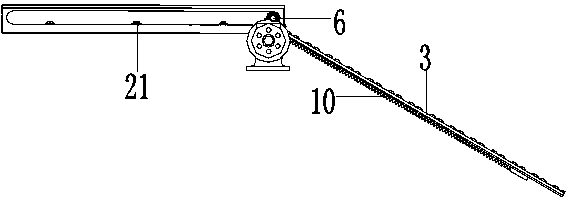 A guide device for a telescopic pedal assembly, a telescopic pedal assembly, and a vehicle