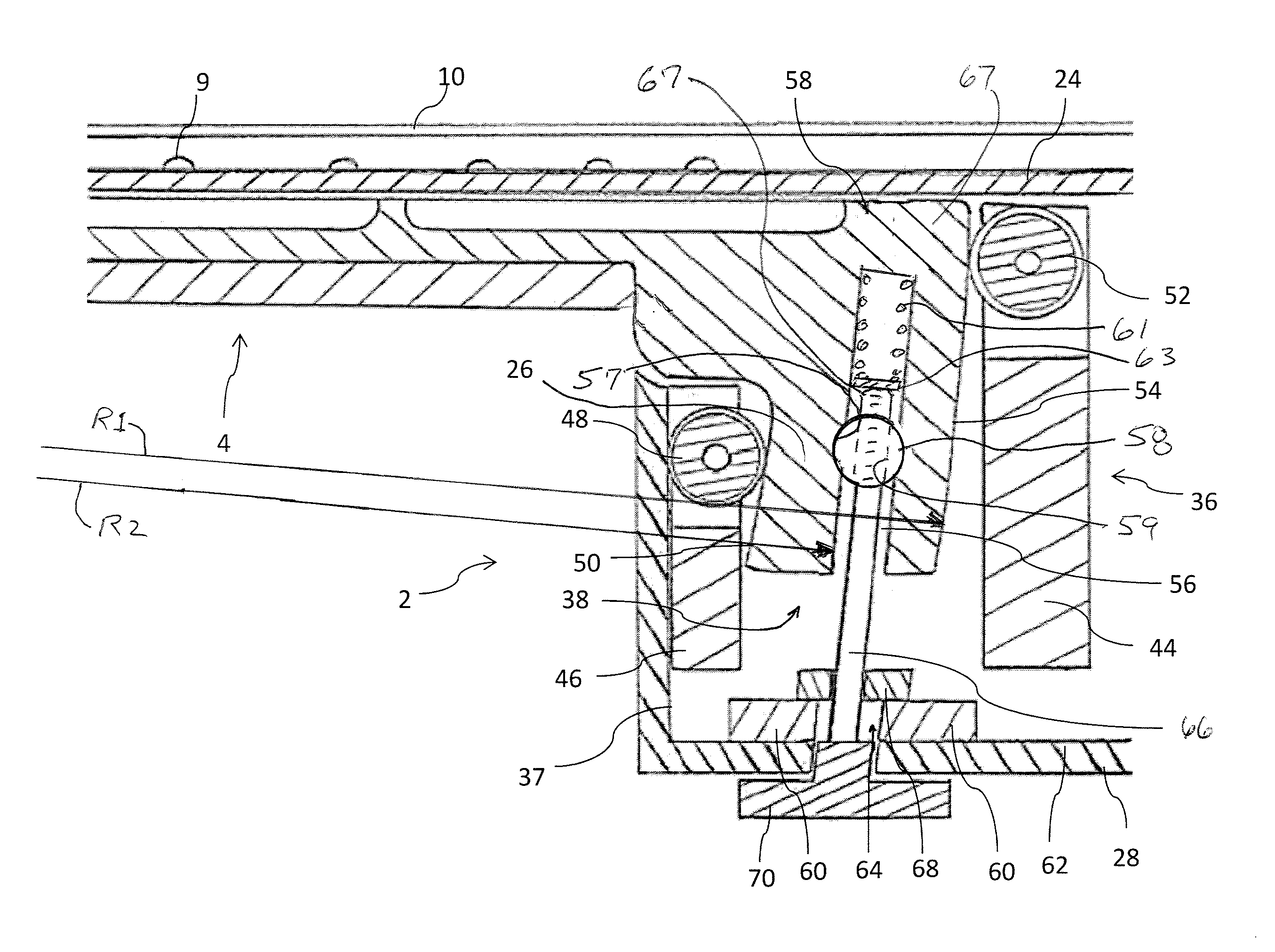 Neck adjustment mechanism for string instrument