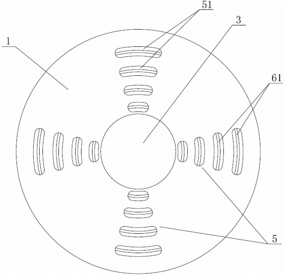 Upper insulating plate of cylindrical-structured lithium battery