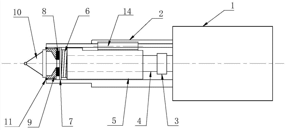 Detection instrument for bonding strength of ferromagnetic coating of remanufactured parts