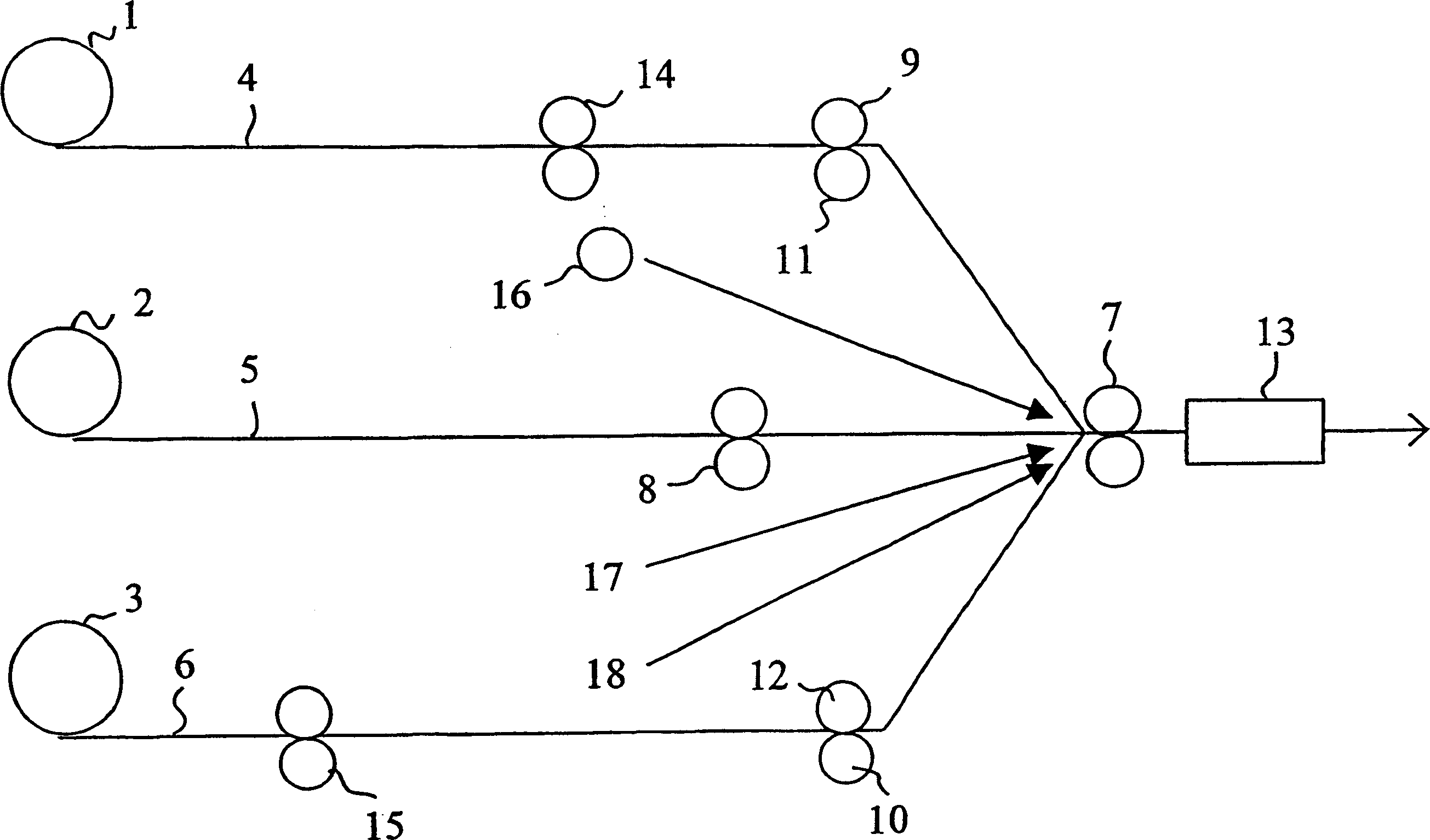 Method and apparatus for producing board and a board product