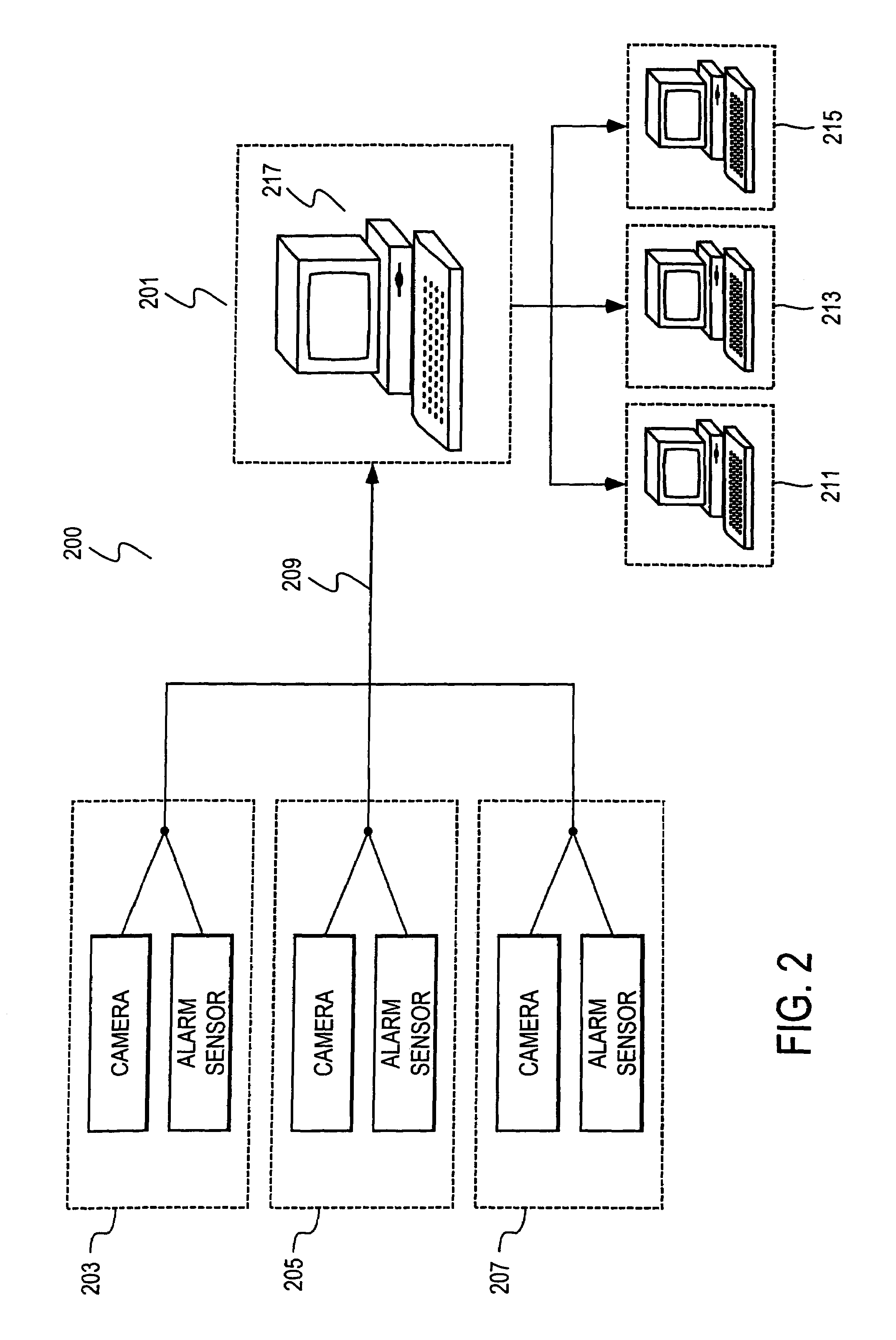 Security system and method with realtime imagery