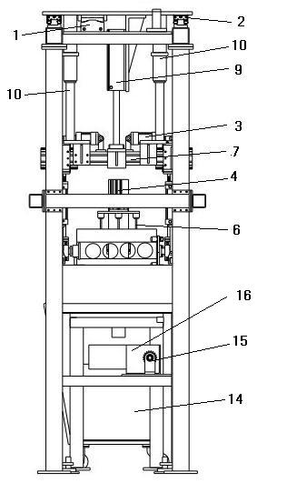 Automatic remnants removing device of engine cylinder body