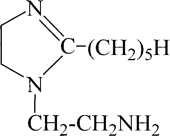 Doped all organic corrosion inhibitor for steel bar in concrete