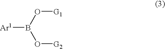 Synthesis of unsymmetric anthracene compounds