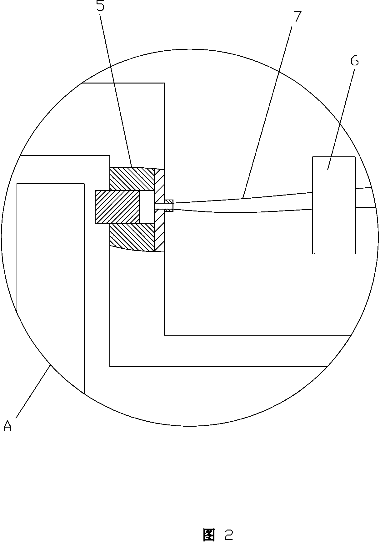 Loader auxiliary parking device using load as power source